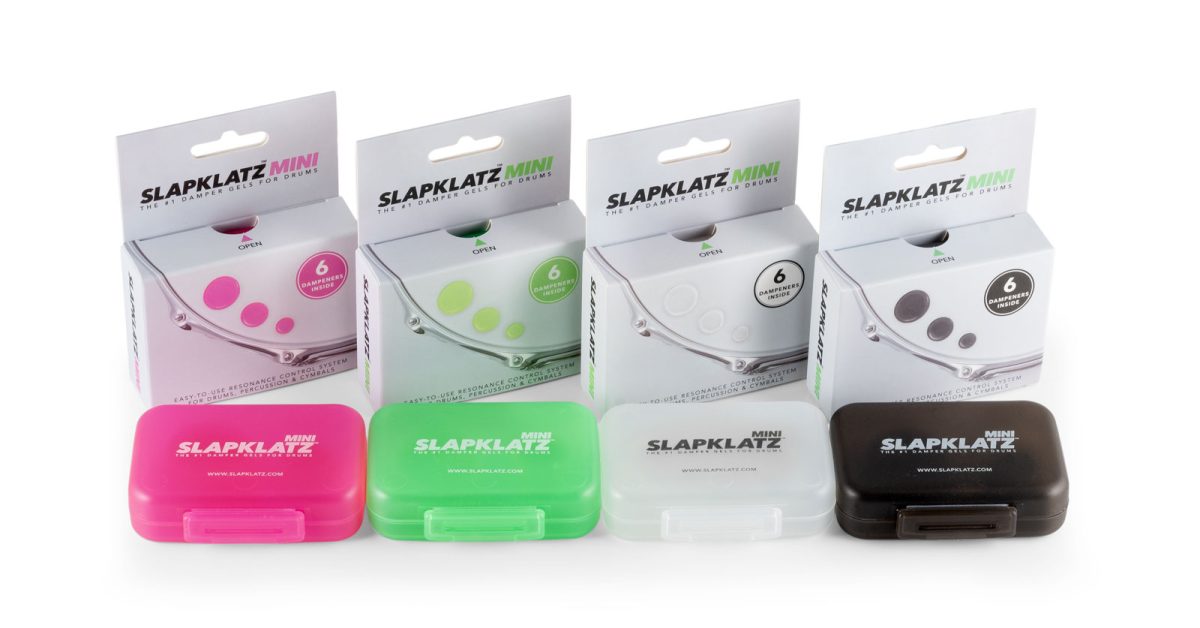 SlapKlatz MINI - all 4 editions - shown with packaging